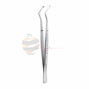 Endodontic Dental Tweezer (Serrated Tip)