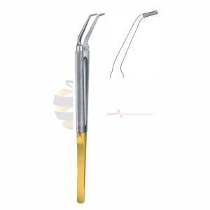 Jaboma Forceps (18cm) - Gold Plated End