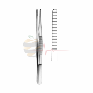 Dressing & Tissue Forceps (16cm, Slender Pattern)