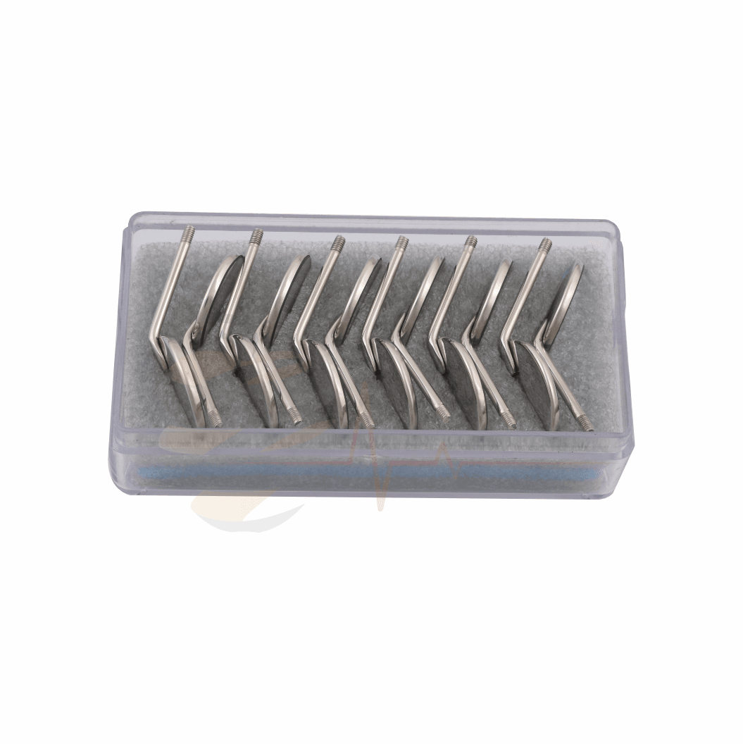 Hospimed Front Side Rhodium Plated Mouth Mirror 22mm - 9