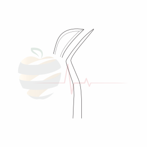 Kirkland Gingivectomy Knife – Straight Beveled Blade