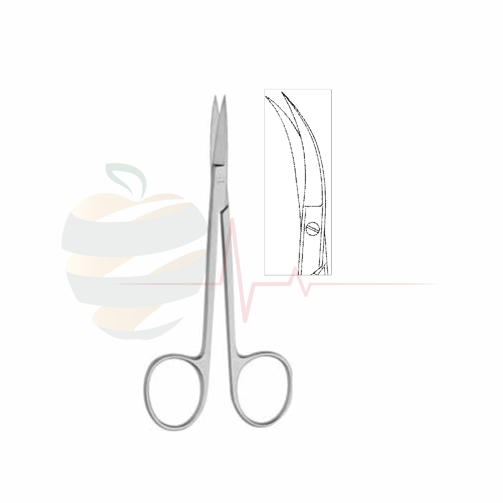 Iris Blunt Curved Scissors – 11.5 cm