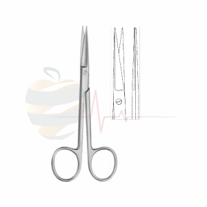 Iris Straight Delicate Scissors – 12.5 cm