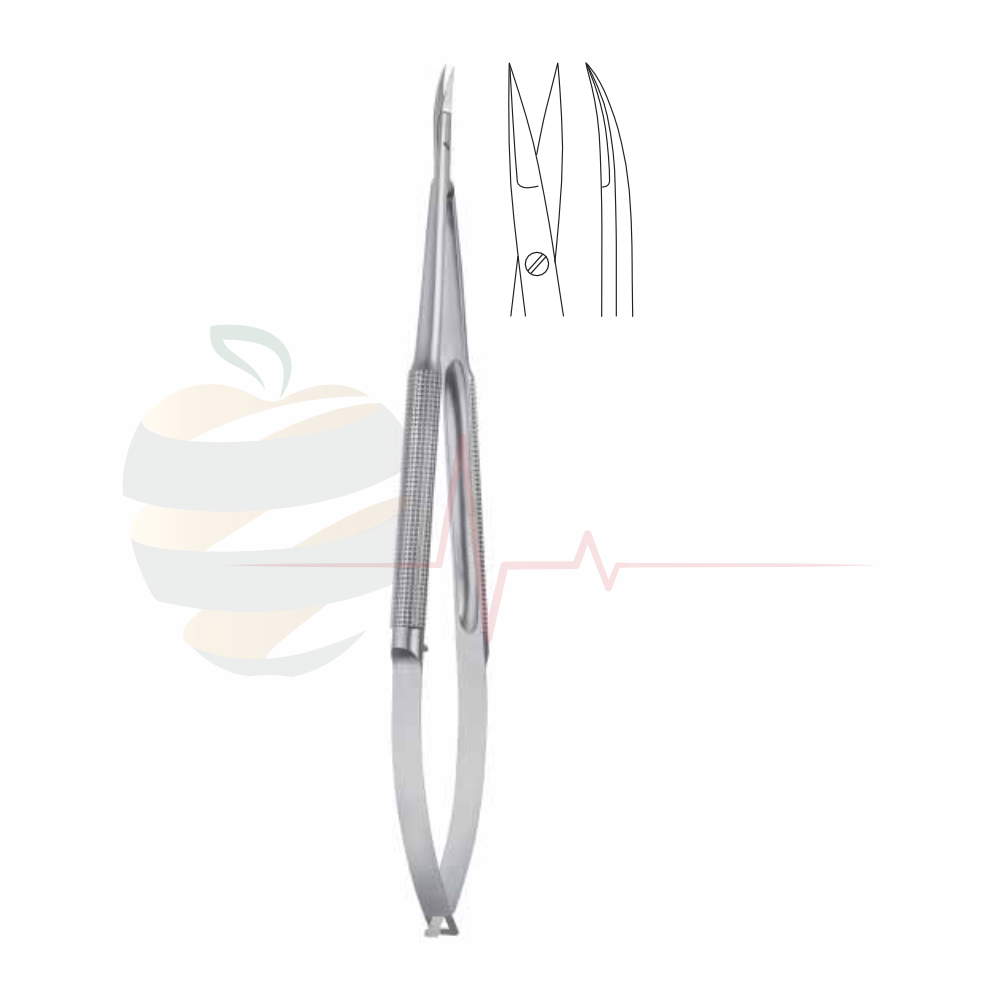 Curved Micro Scissors – 21 cm / 8 2/8"