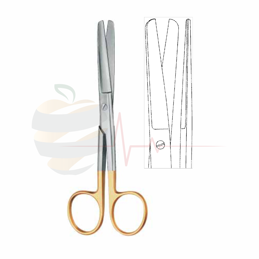 Operating Scissors TC – 14.5 cm / 5 3/4"