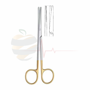 Metzenbaum TC Straight Scissors – 14.5 cm / 5 5/8"