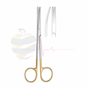 Metzenbaum Deluxe TC Curved Scissors – 14.5 cm / 5 5/8"