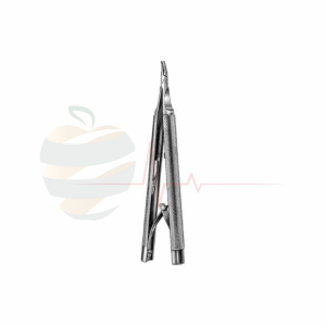 Castroviejo Needle Holder – Curved (With Lock) 14 cm / 4 3/4"