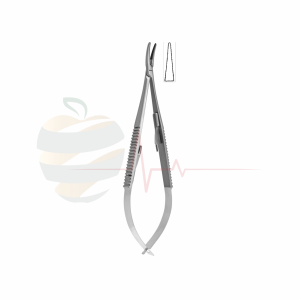 Castroviejo Micro Needle Holder – Straight (With Lock) 14 cm / 4 3/4"